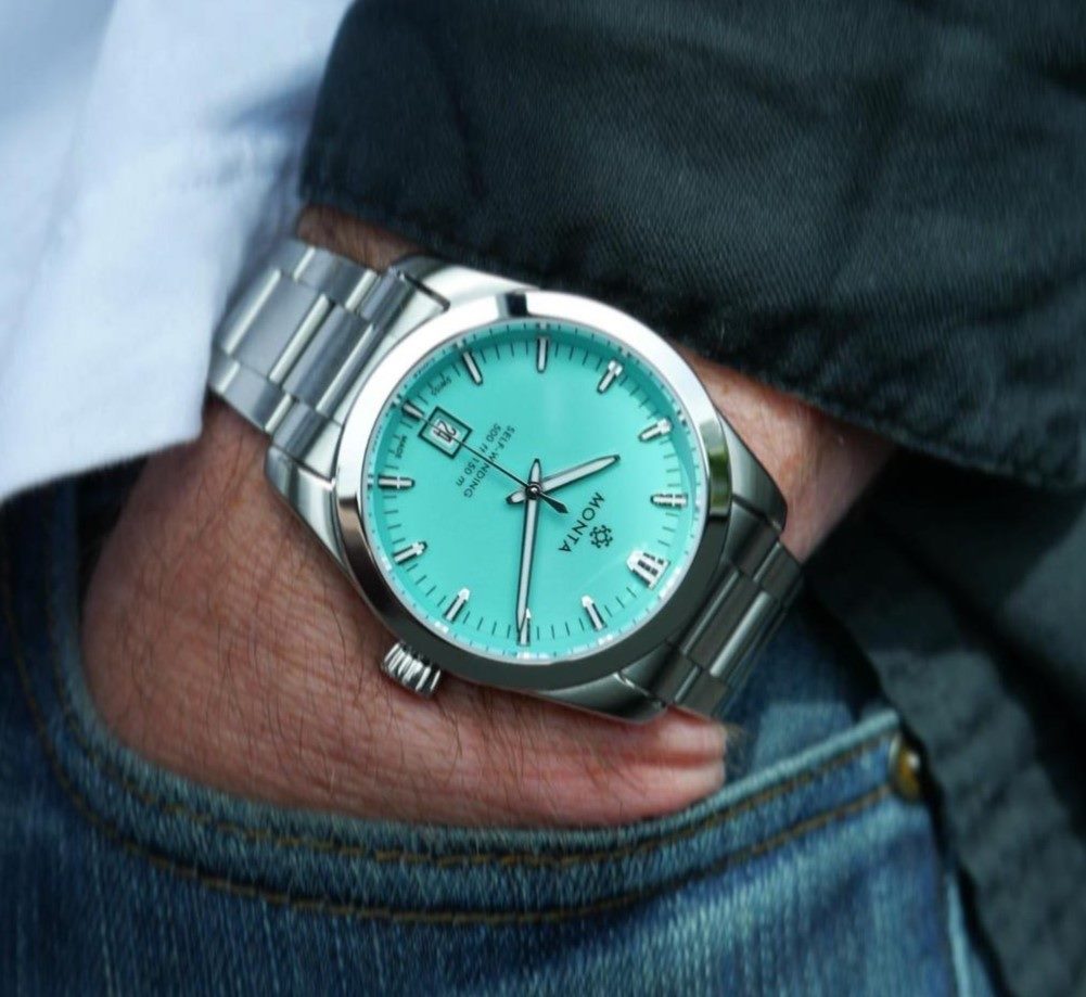 Đồng hồ Monta Noble Turquoise Blue Limited Edition