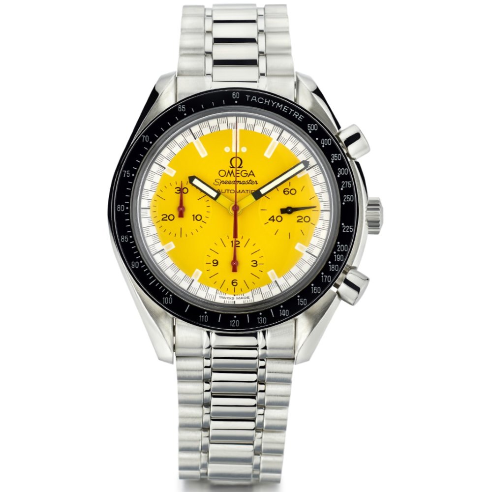 Đồng hồ Omega Speedmaster Schumacher Yellow