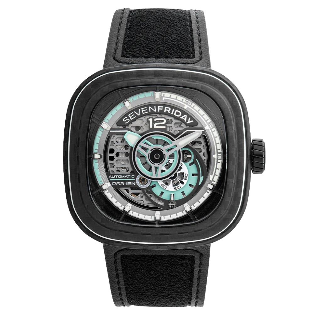 Đồng hồ SevenFriday PS3/01 "Jade Carbon"