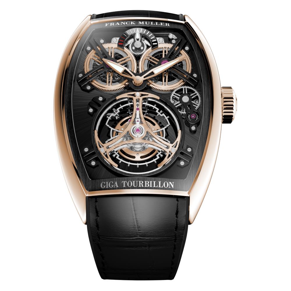 Đồng hồ Franck Muller Curvex CX Giga Tourbillon - Vàng vàng 18k