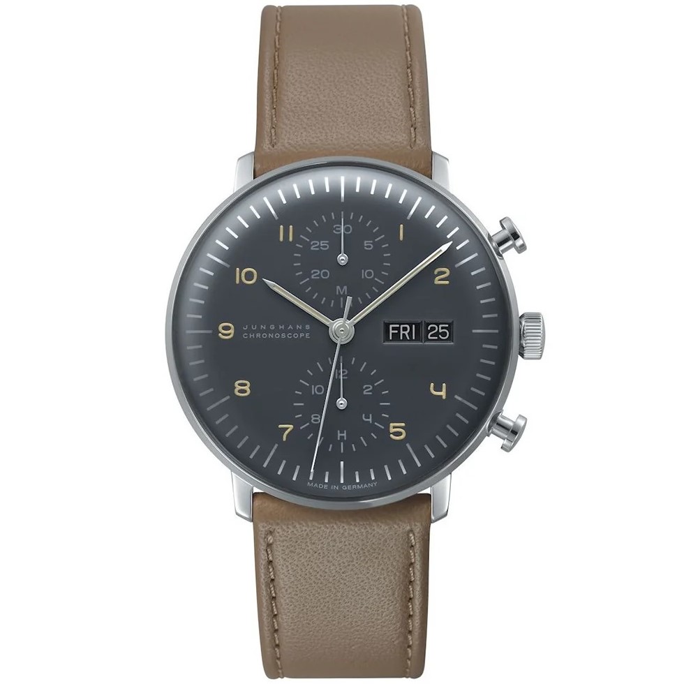 Đồng hồ Junghans Max Bill Chronoscope Day-Date