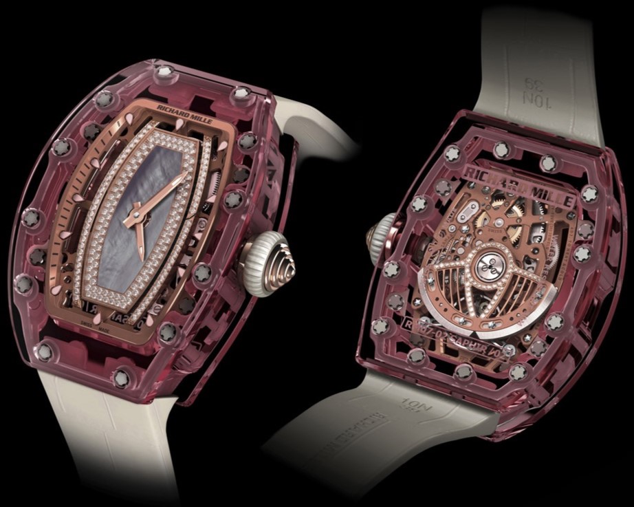Đồng hồ Richard Mille RM 07-02 Pink Lady Sapphire