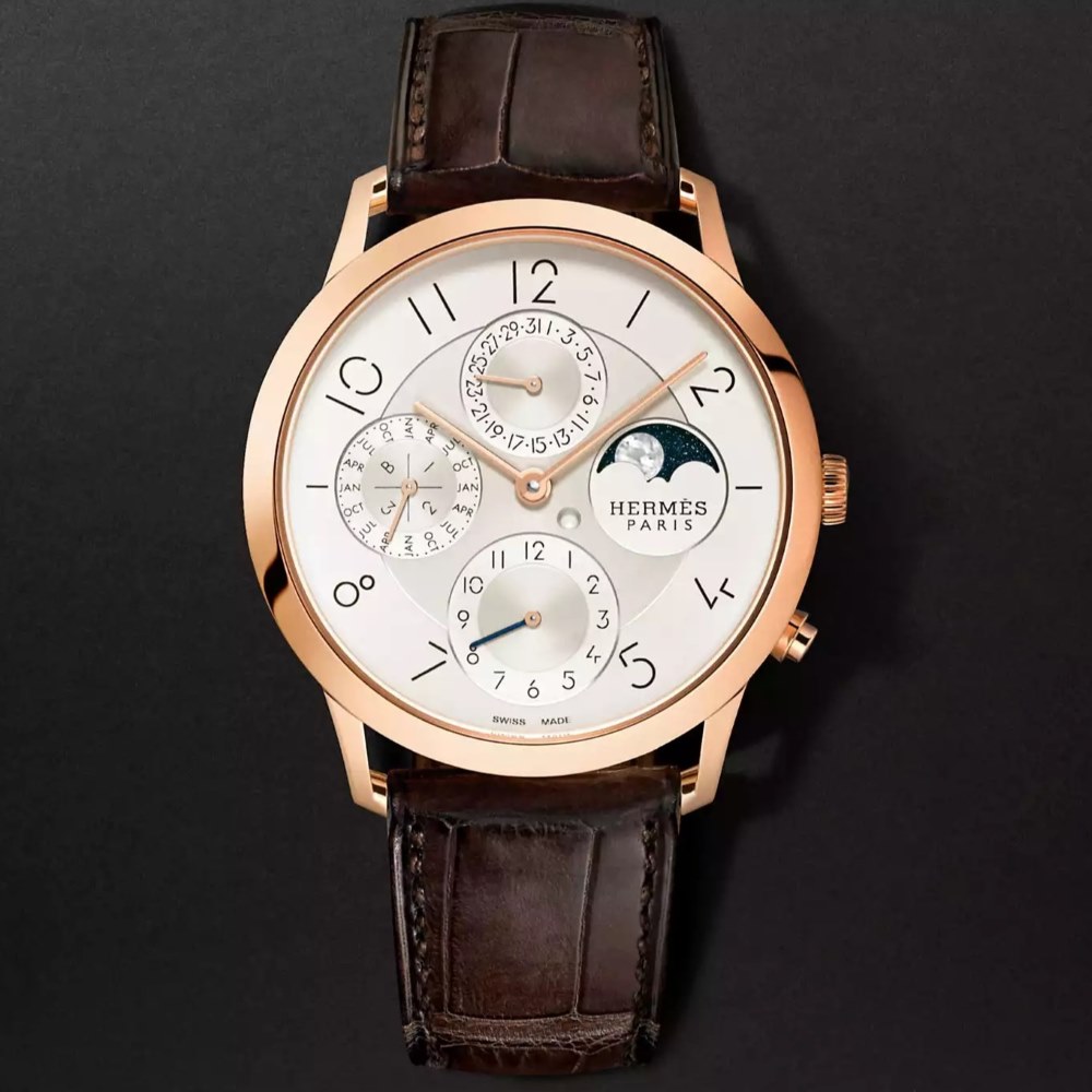 Đồng hồ Hermes Slim d'Hermes Perpetual W041406WW00