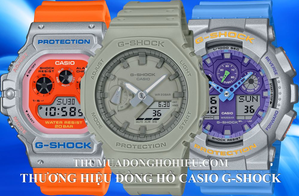 Thương hiệu đồng hồ Nhật Bản Casio G-Shock