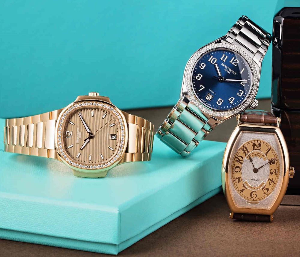 Những chiếc đồng hồ được tạo từ sự hợp tác giữa Patek Philippe và Tiffan&Co.