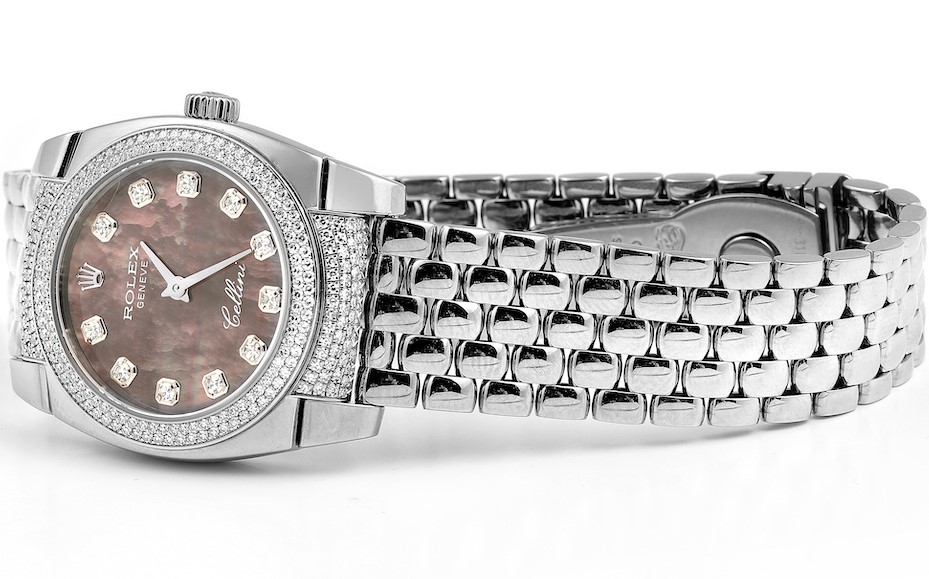 Đồng hồ Rolex Cellini Cestello White Gold MOP Diamond Ladies 6311