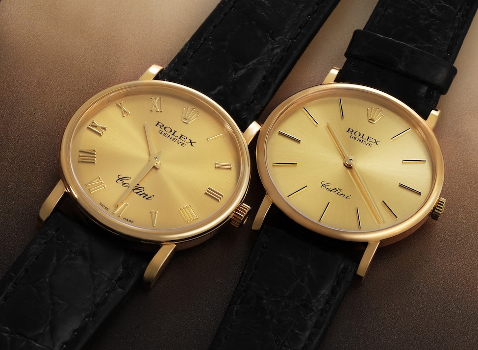 Đồng hồ Rolex Cellini nữ vàng vàng