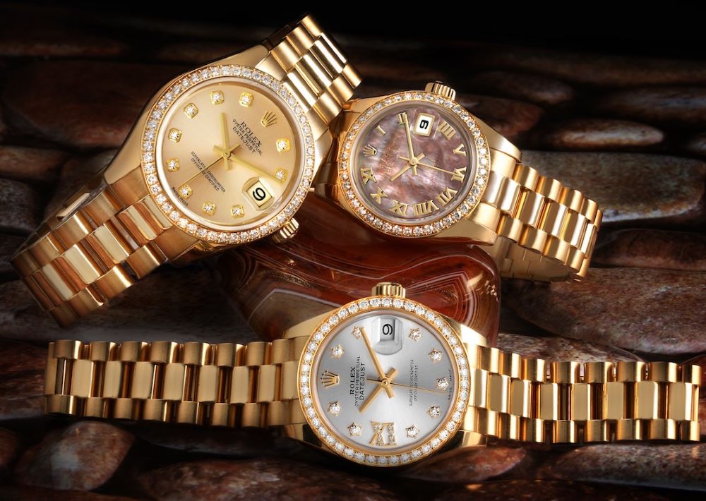 Đồng hồ Rolex Datejust President là mẫu sang trọng dành cho phụ nữ sành điệu