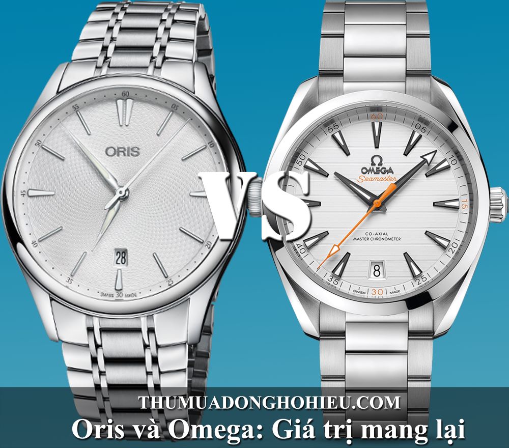 So sánh thương hiệu đồng hồ Oris và Omega: Giá trị mang lại