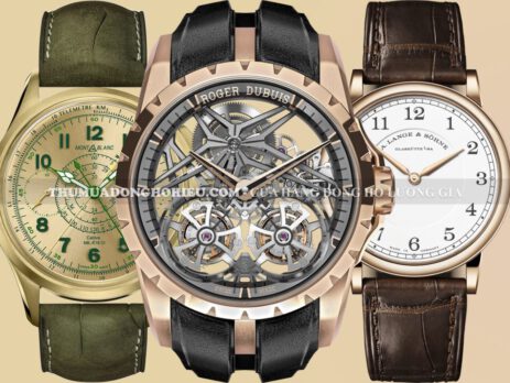 6 Mẫu đồng hồ được làm từ hợp kim Vàng độc quyền