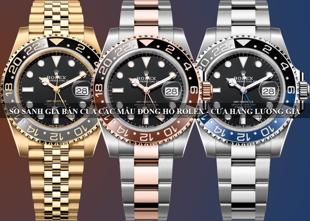 Giá bán của các mẫu đồng hồ Rolex