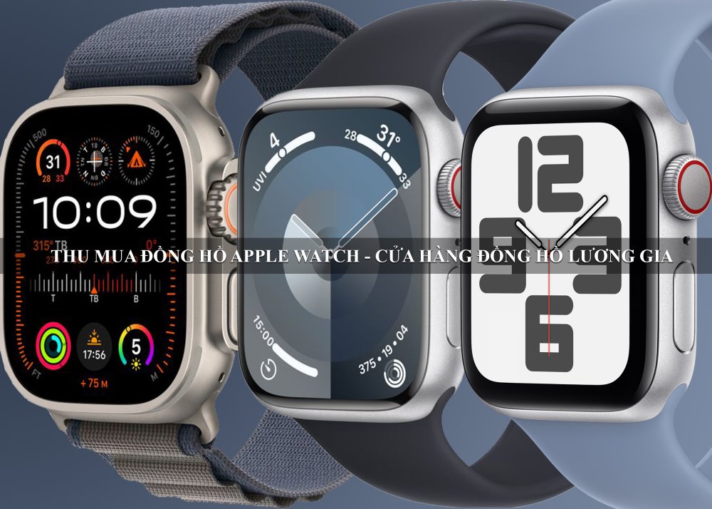 Thu mua đồng hồ Apple Watch