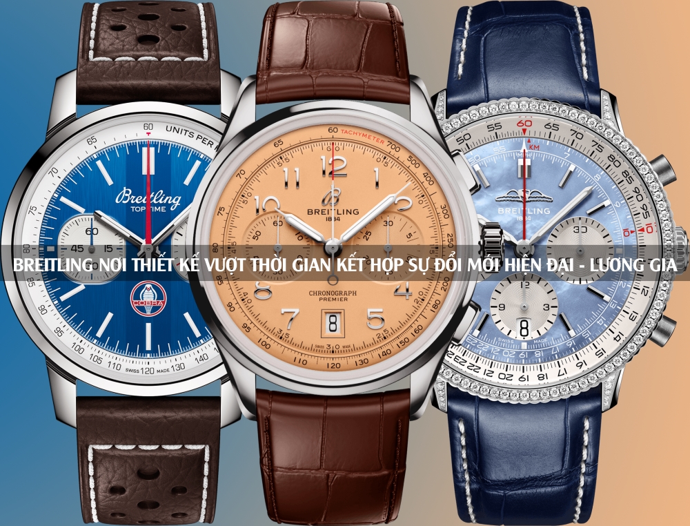 Di sản của sự đổi mới: Tinh thần tiên phong của Breitling trong chế tạo đồng hồ