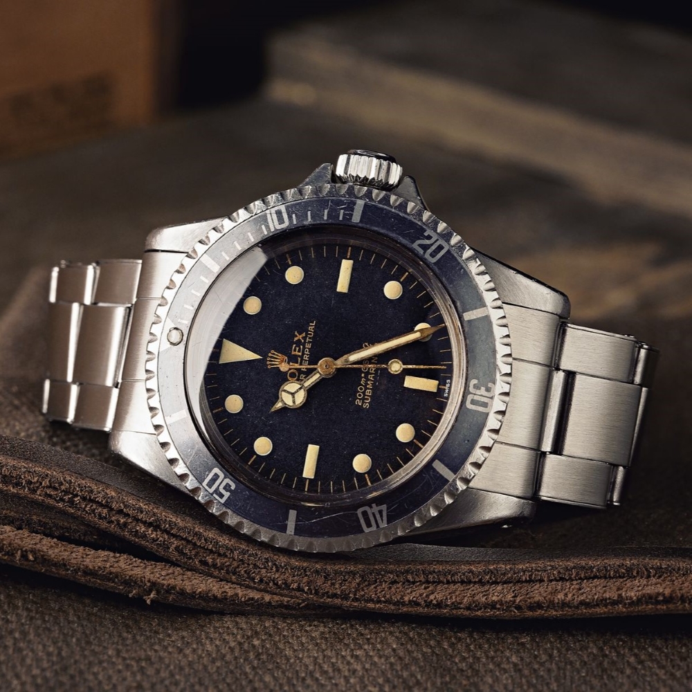 Đồng hồ Rolex Submariner 5513 được sản xuất từ năm 1962 đến 1989