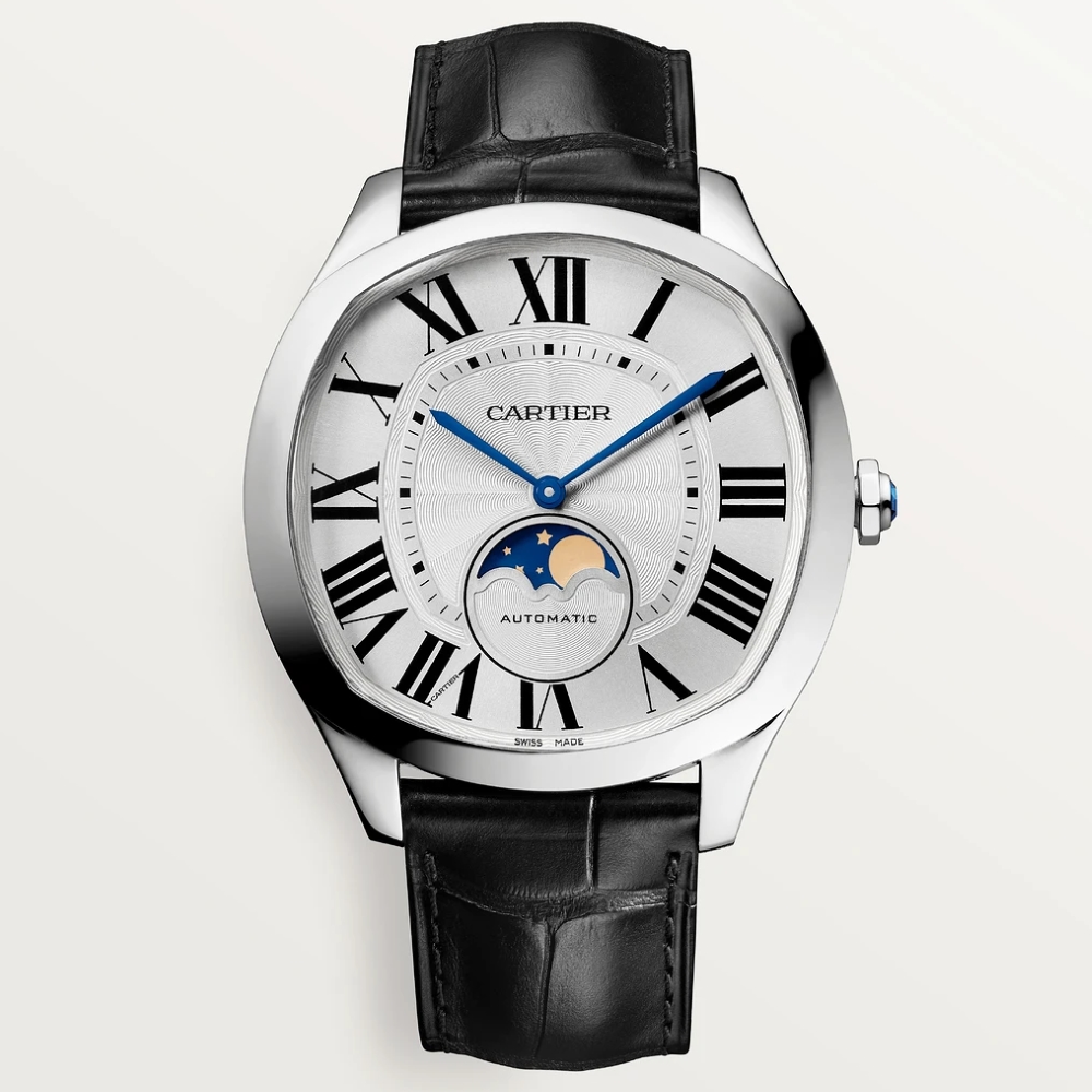 Cartier Drive Moonphase: Vẻ đẹp thanh lịch đậm chất Cartier