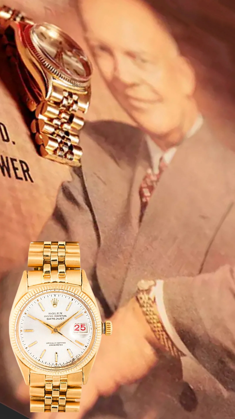 Đồng Hồ Datejust Của Dwight D. Eisenhower (1950s)