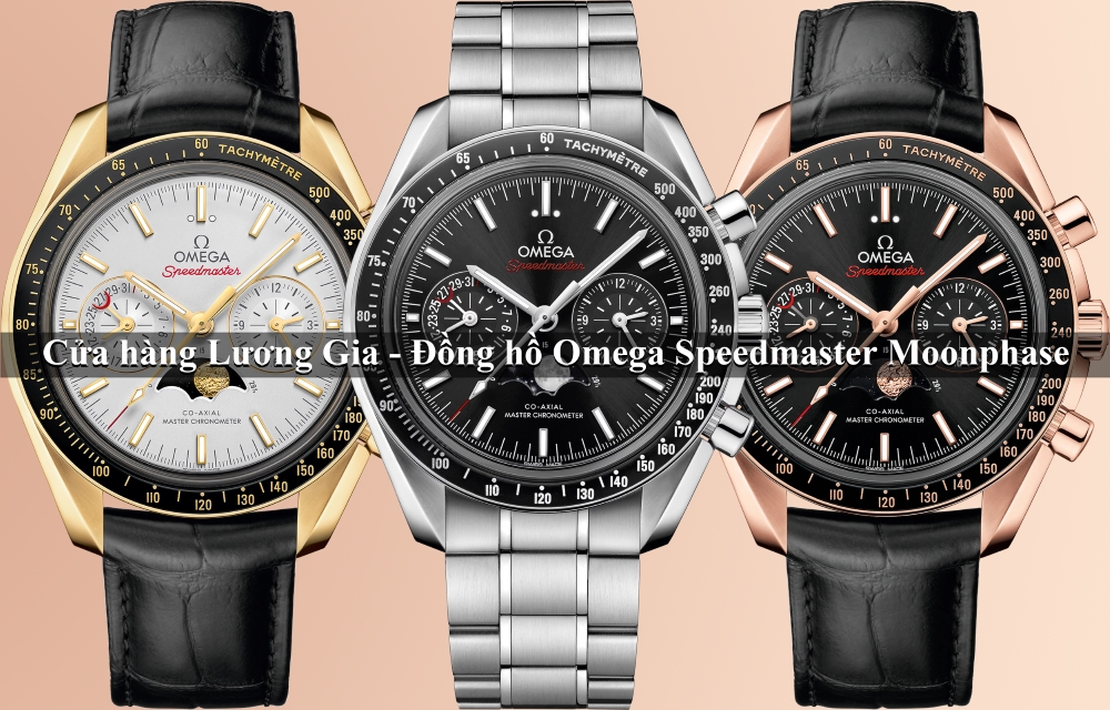 Omega Speedmaster Moonphase: Biểu tượng của chinh phục không gian