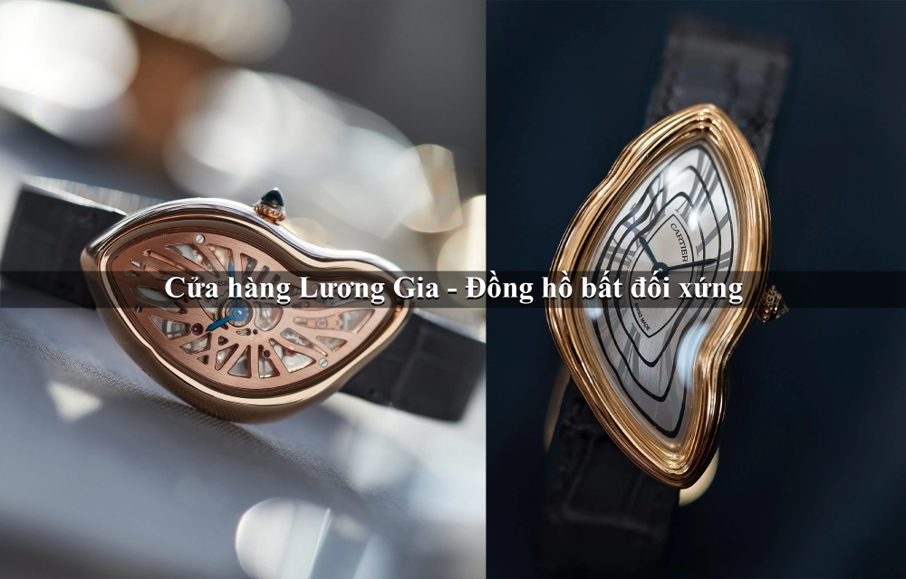 Đồng hồ Cartier Crash model 2016 vs 2018