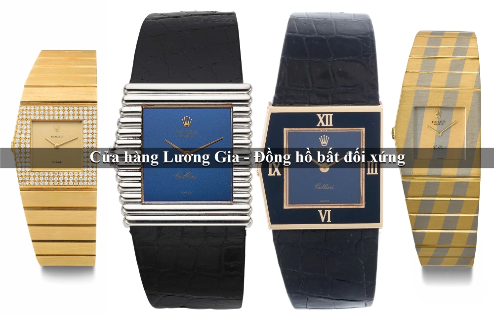 Bộ sưu tập Đồng Hồ Bất Đối Xứng Rolex Midas: Queen và Princess Midas