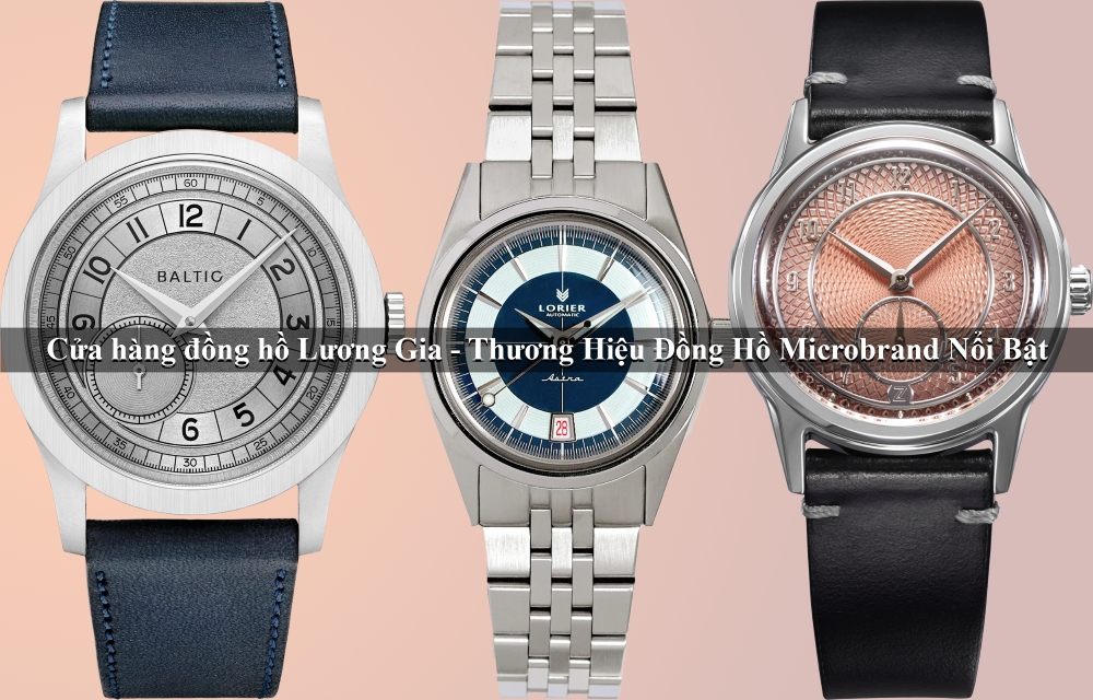 Thương Hiệu Đồng Hồ Microbrand Nổi Bật