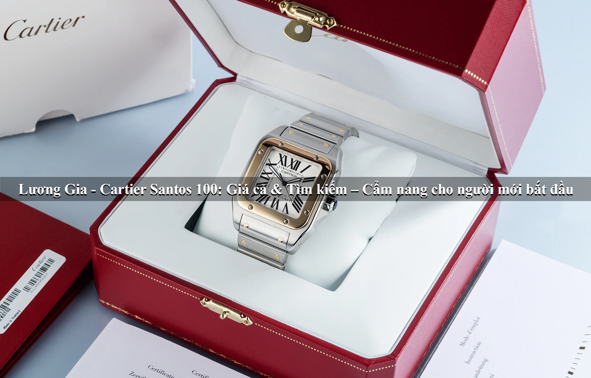 Đồng hồ Cartier Santos 100: Giá cả & Tìm kiếm – Cẩm nang cho người mới bắt đầu