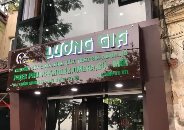 Cửa hàng đồng hồ Lương Gia