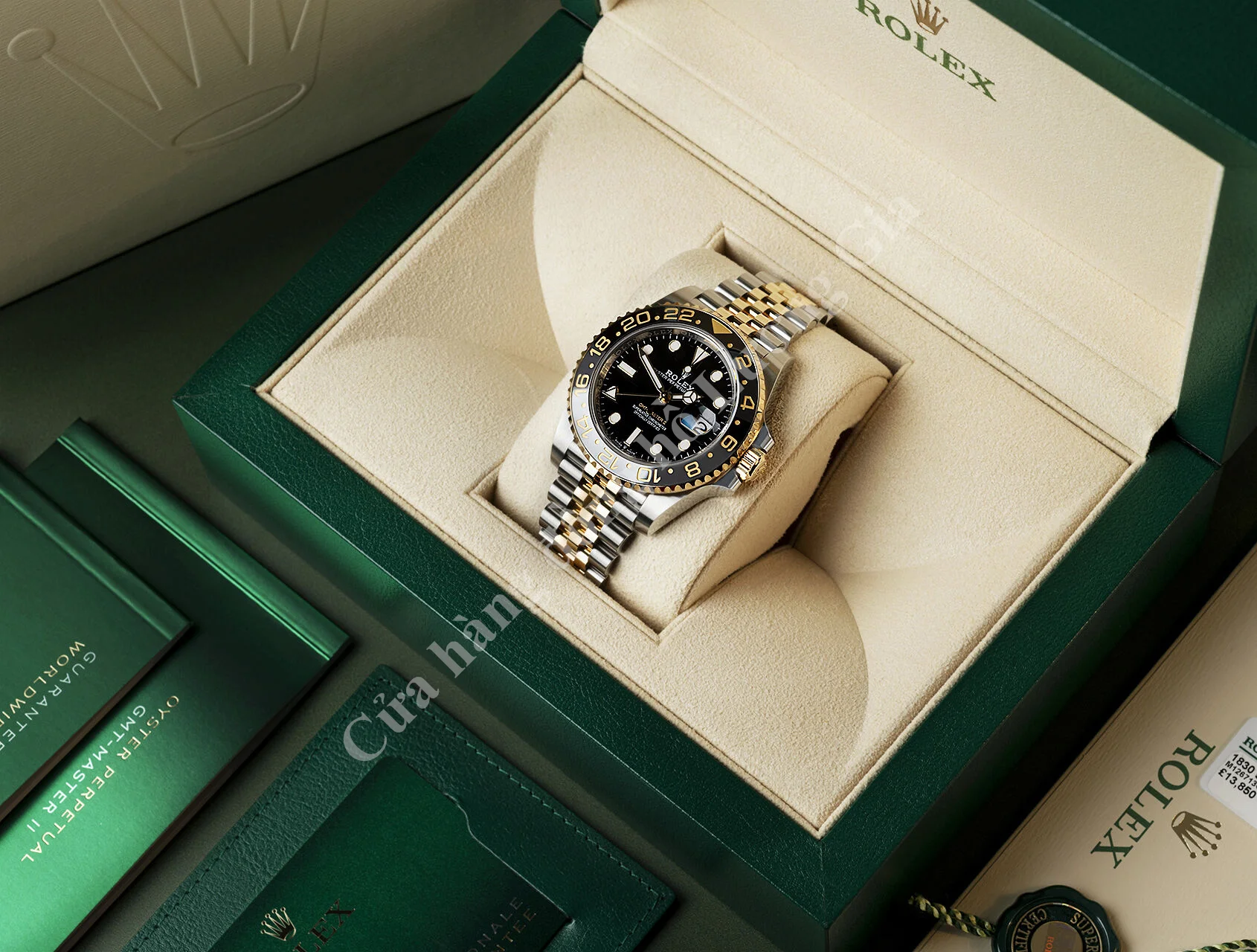 Đồng hồ Rolex GMT-Master II 126713GRNR - Yellow Rolesor