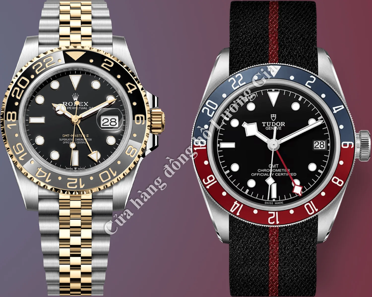 Rolex GMT-Master vs Tudor GMT: Giá cả và Giá trị Đề xuất