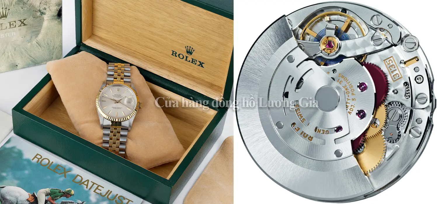 Bộ láy Rolex Caliber 3135: Trái tim bền bỉ