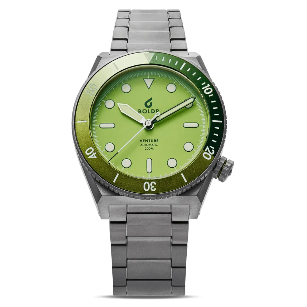 Đồng hồ BOLDR Venture Green Star