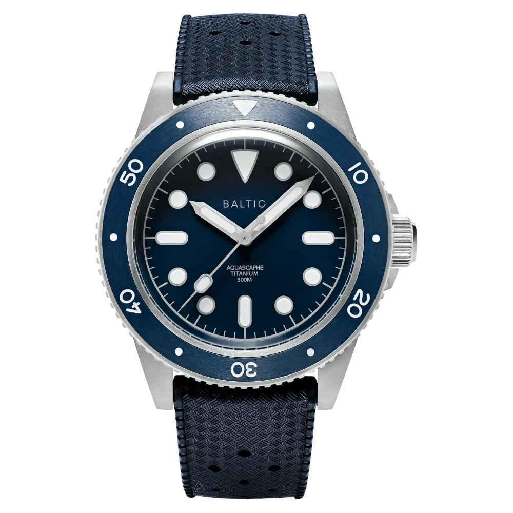 Đồng hồ Baltic Aquascaphe Titanium Blue