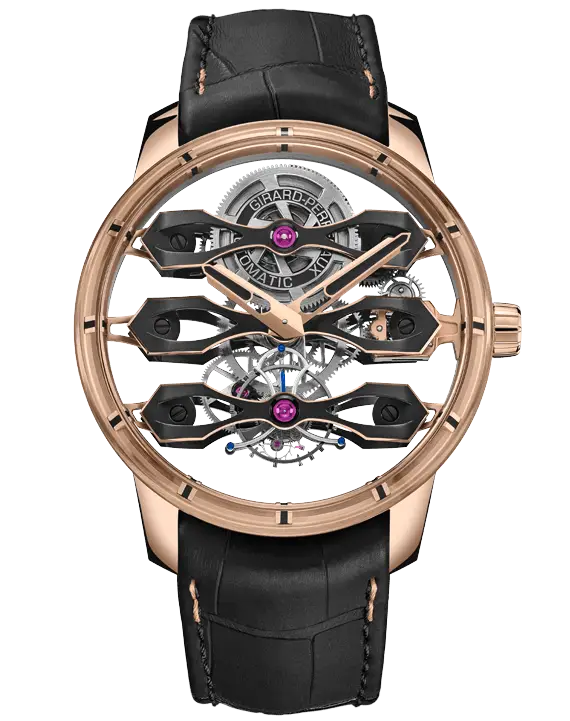 Đồng hồ Girard-Perregaux Tourbillon with Three Flying Bridges