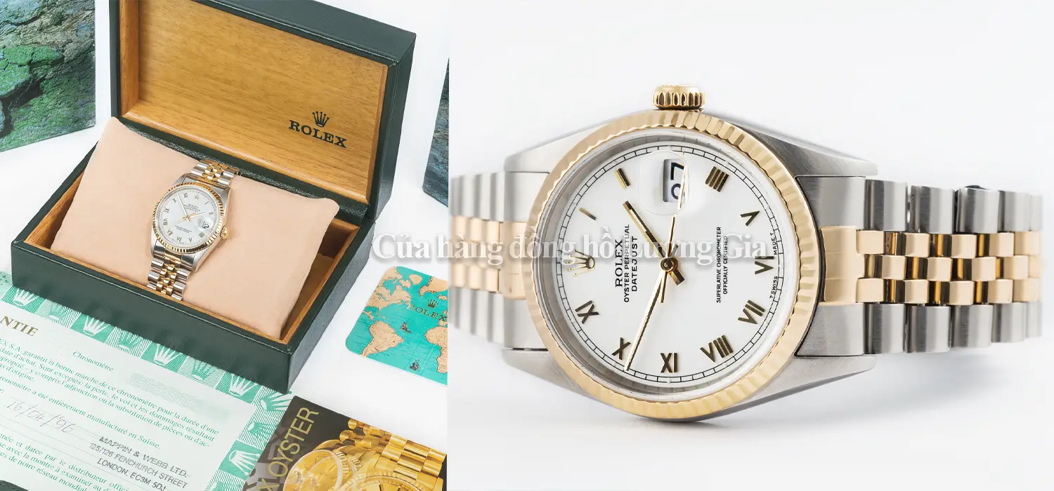 Đồng hồ Rolex Datejust 16233: Tinh Hoa Cổ Điển Hiện Đại