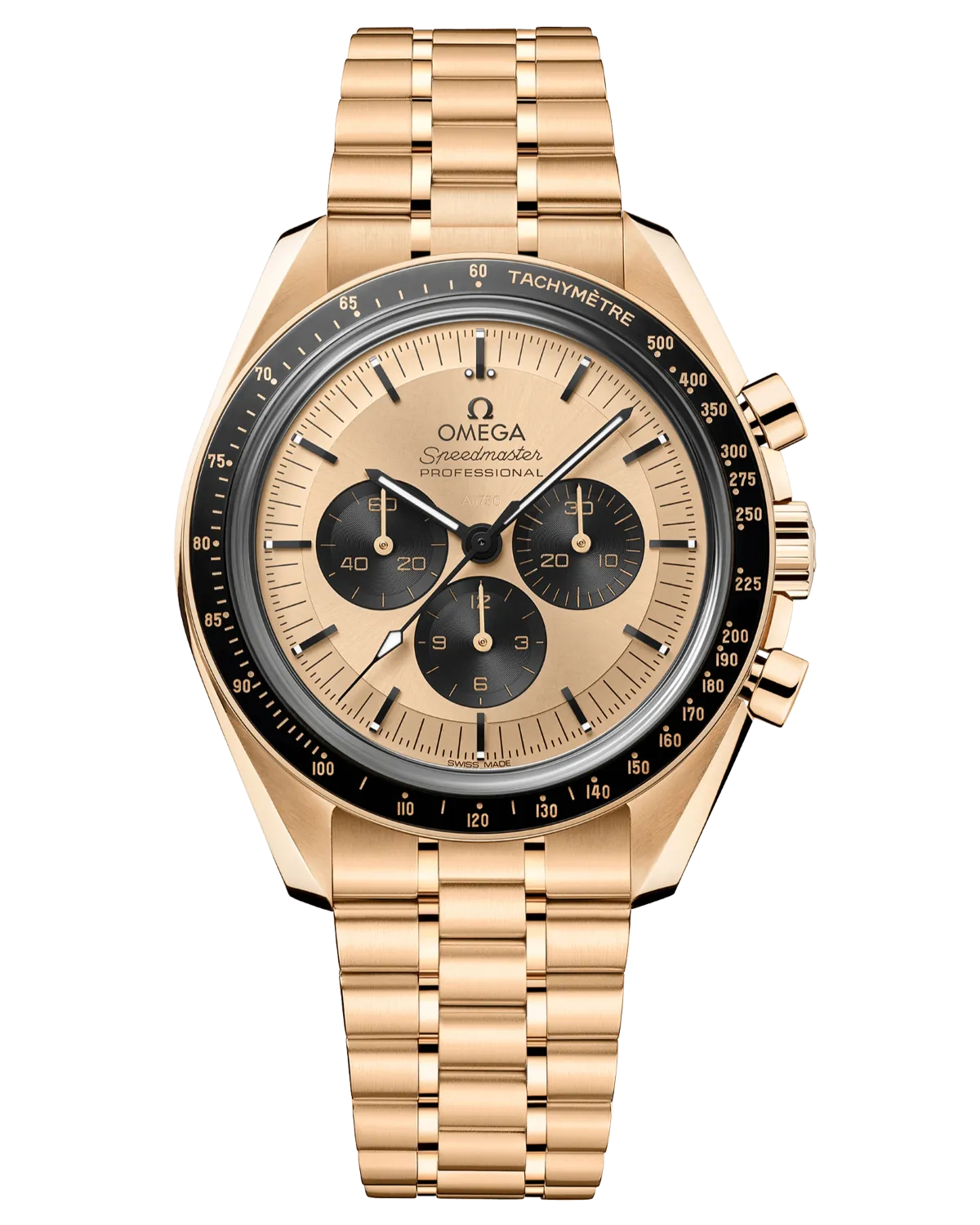 Đồng hồ Omega Speedmaster Moonwatch Professional Moonshine Gold