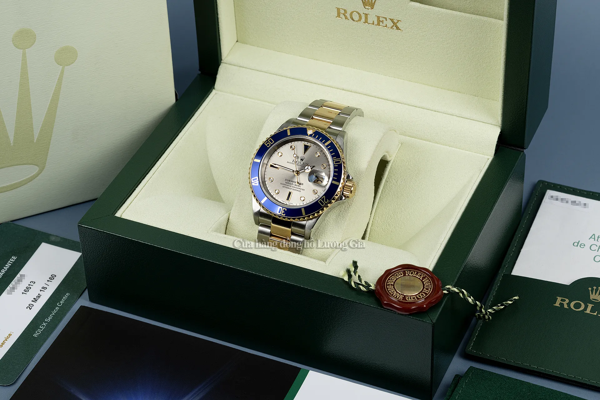 Đồng Hồ Rolex Submariner Date 16613