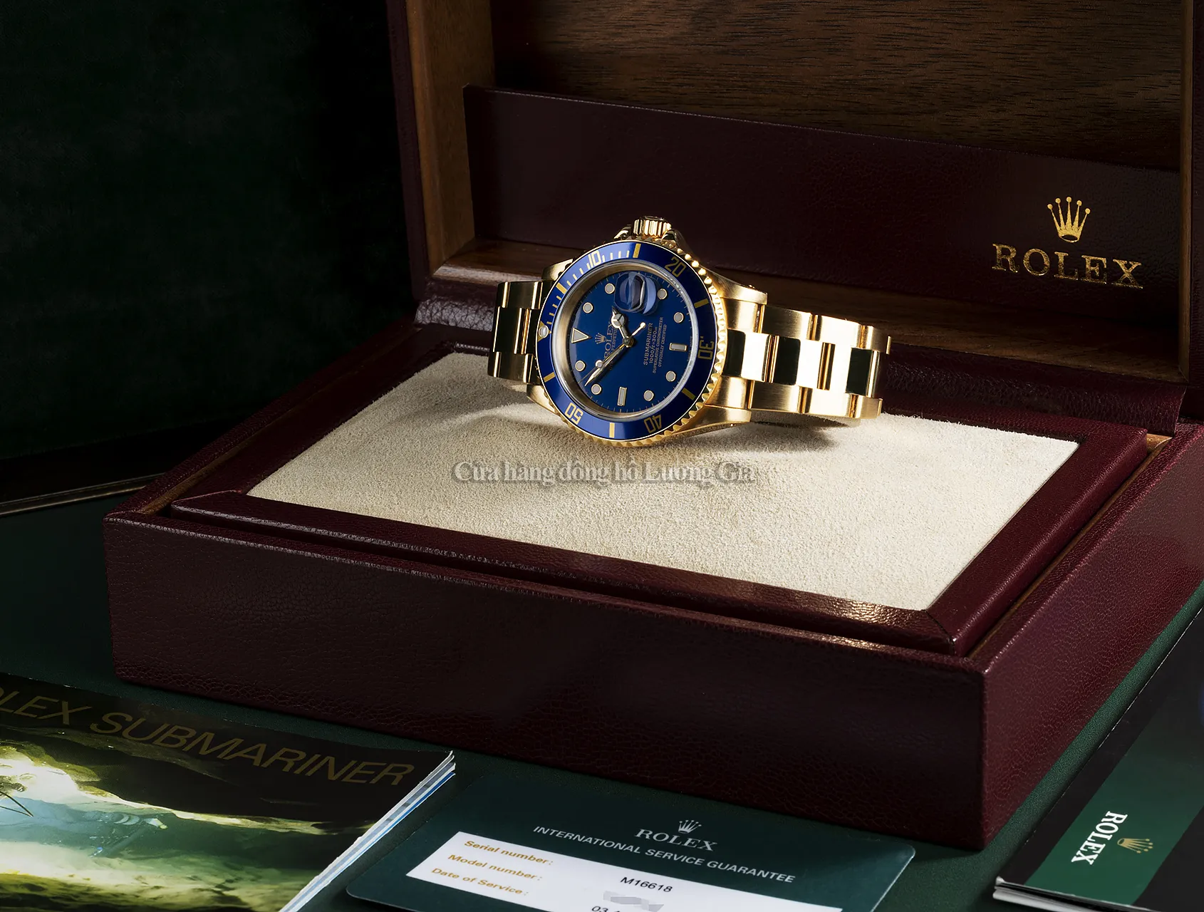 Đồng Hồ Rolex Submariner Date 16618