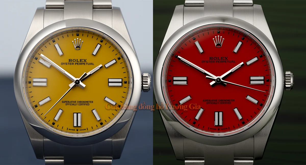 Mặt số đồng hồ Rolex Oyster Perpetual 124300