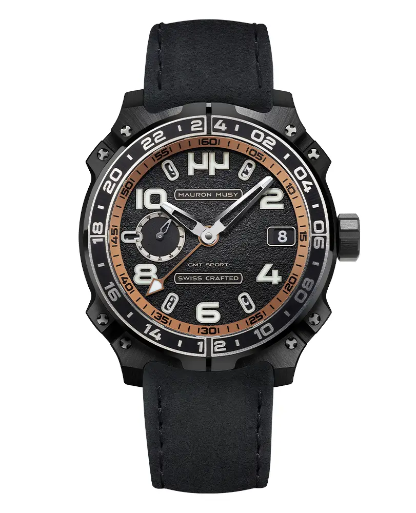 Mauron Musy GMT Sport MU04-203 - Mạnh Mẽ và Bí Ẩn