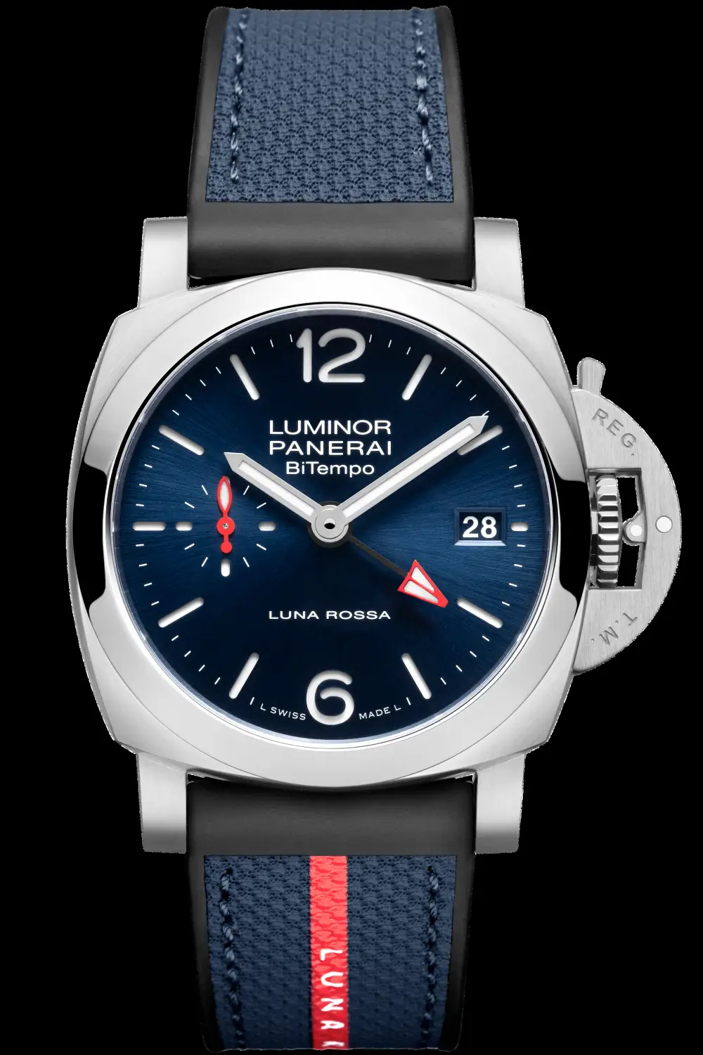 Panerai Luminor Quaranta BiTempo Luna Rossa PAM01404 - Vẻ Đẹp Thể Thao, Phong Cách Ý