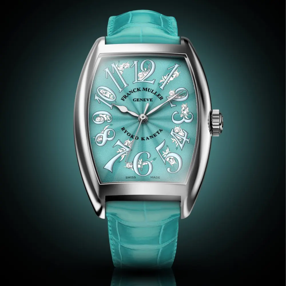 Đồng hồ Franck Muller Cintrée Turquoise Dragon ra mắt năm 2023