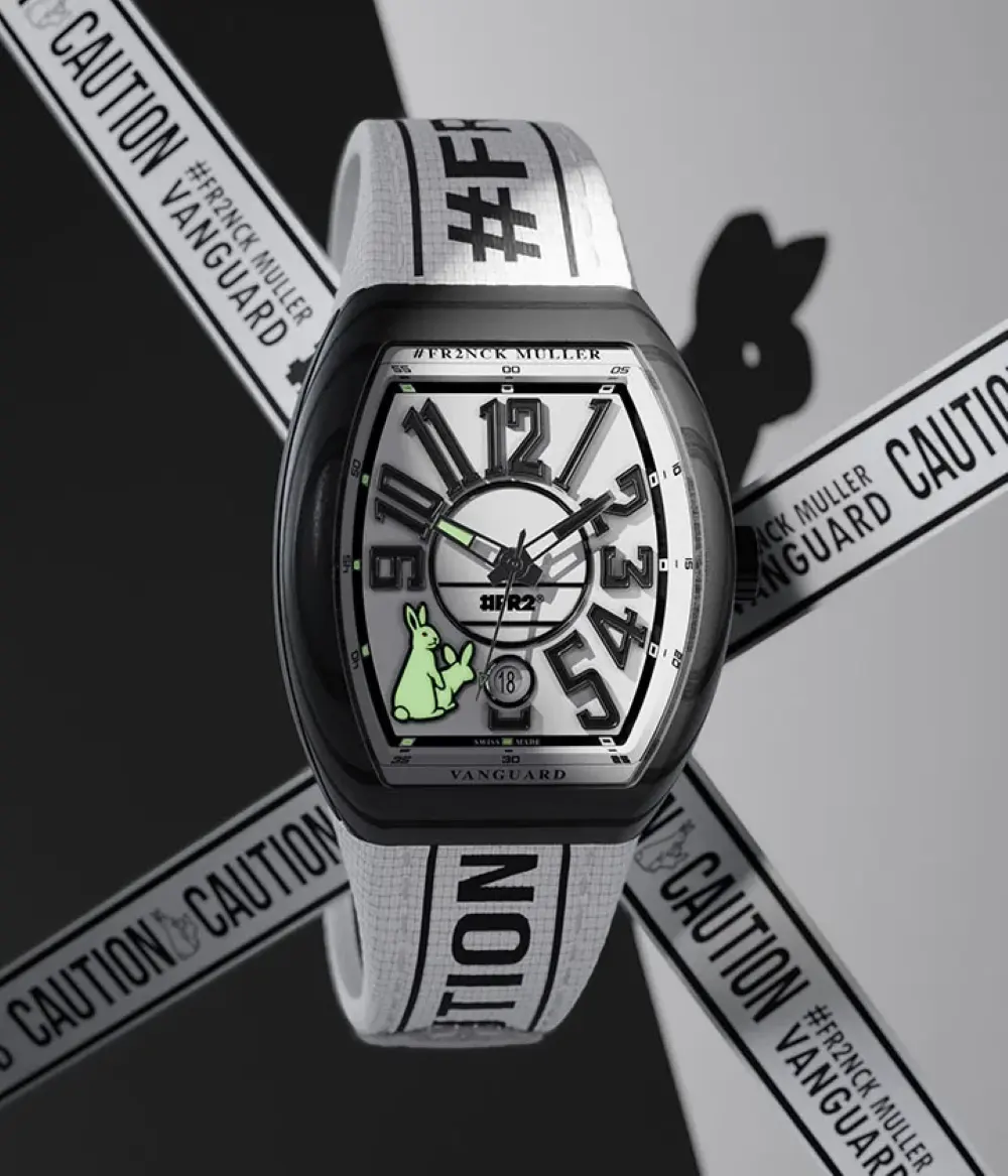 Đồng hồ Franck Muller Vanguard Black & White Rabbit ra mắt năm 2022