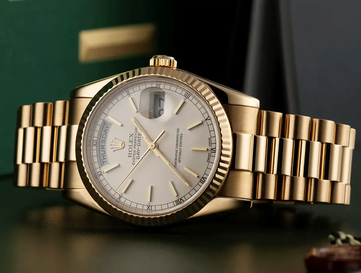 Đồng hồ Rolex Day-Date Ref. 118238: Nâng cấp thiết kế và bộ máy