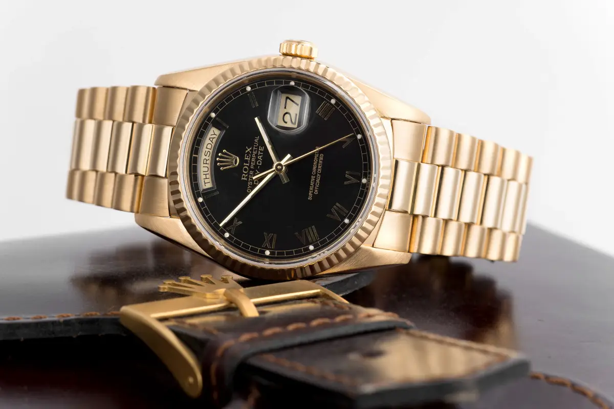 Đồng hồ Rolex Day-Date Ref. 18238: Hoàn thiện tính năng Double Quickset