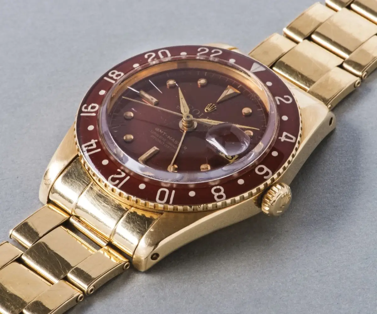 Đồng hồ Rolex GMT-Master 6542 vàng khối