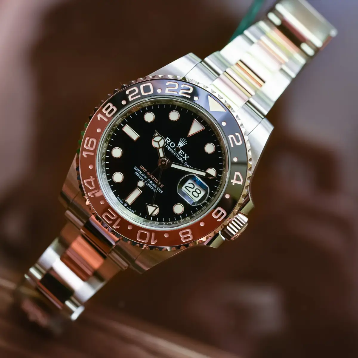 Đồng hồ Rolex GMT-Master II 126711CHNR "Root Beer" Rolesor