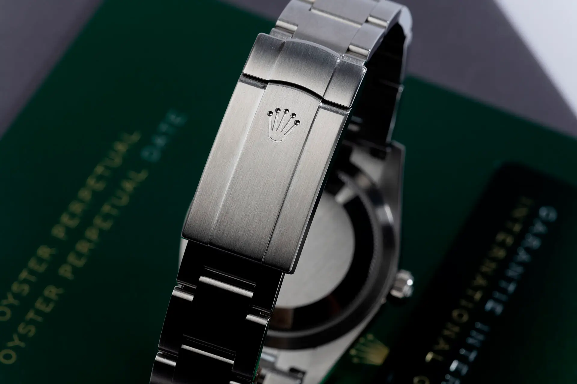 Dây đeo và khóa đồng hồ Rolex Oyster Perpetual 34