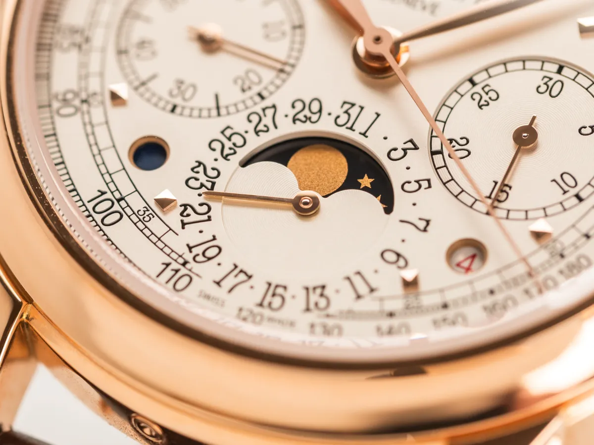 Mặt số đồng hồ Patek Philippe Perpetual Calendar Chronograph ref. 5270R-001