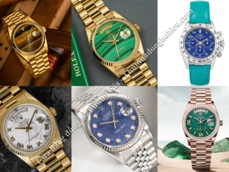 Đồng Hồ Rolex Mặt Đá: Khám Phá Vẻ Đẹp Vượt Thời Gian