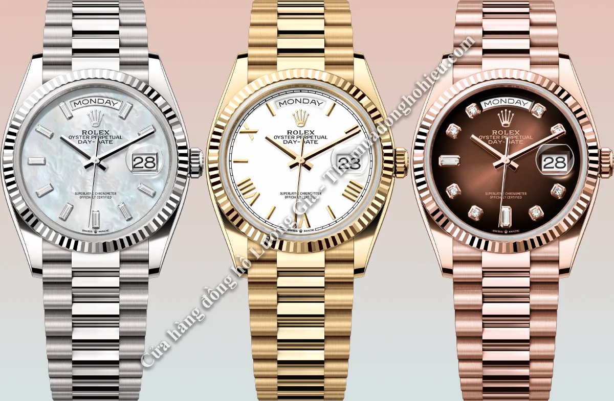 Rolex Day-Date President – Giá Bán: $15,000 đến $141,000