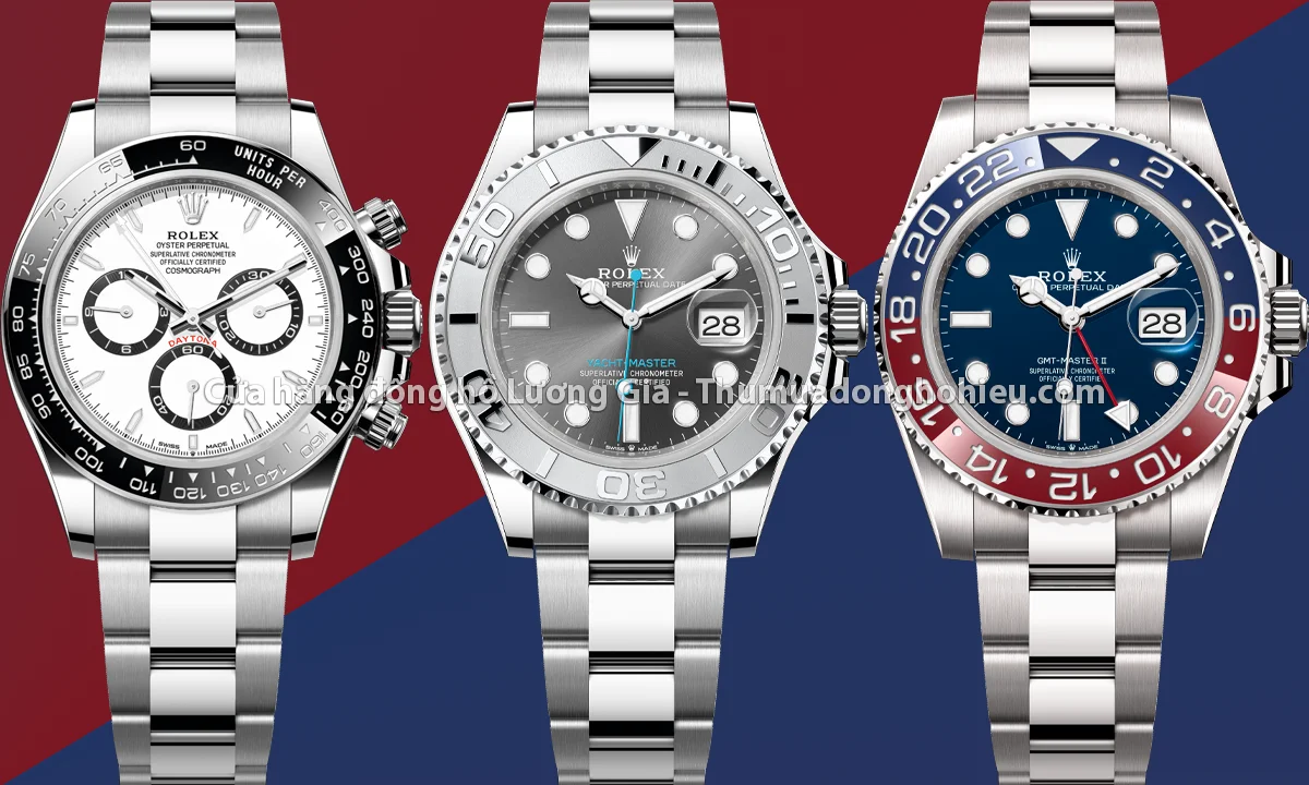 Rolex Từ 300 - 500 Triệu VNĐ: Tiếp Cận Các Mẫu Rolex Cao Cấp Hơn